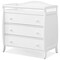 Baby Changing Table Infant Diaper with 3 Drawers and Safety Belt